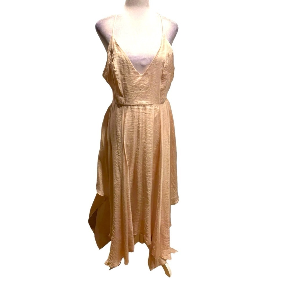 Love Culture Blush Unbalanced Tank Maxi dress size L